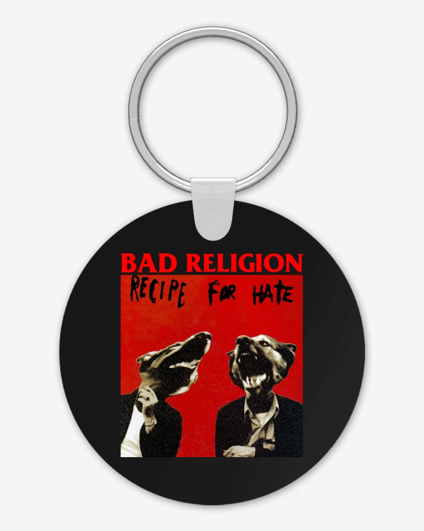 Llavero Bad Religion Recipe For Hate 