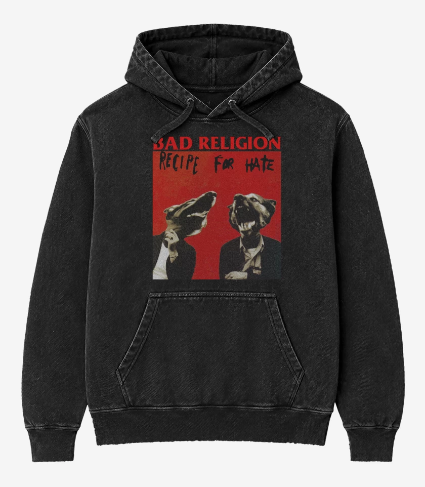 Poleron Canguro Acid Wash Bad Religion Recipe For Hate 