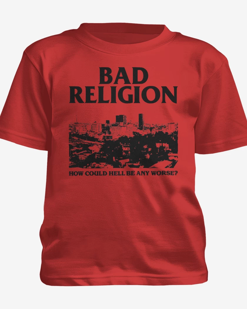 Polera de niño Rojo de Bad Religion How Could