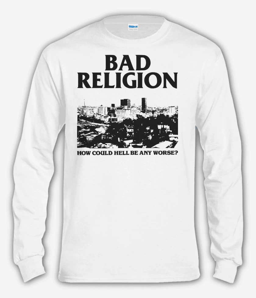 Polera manga larga Blanco de Bad Religion How Could