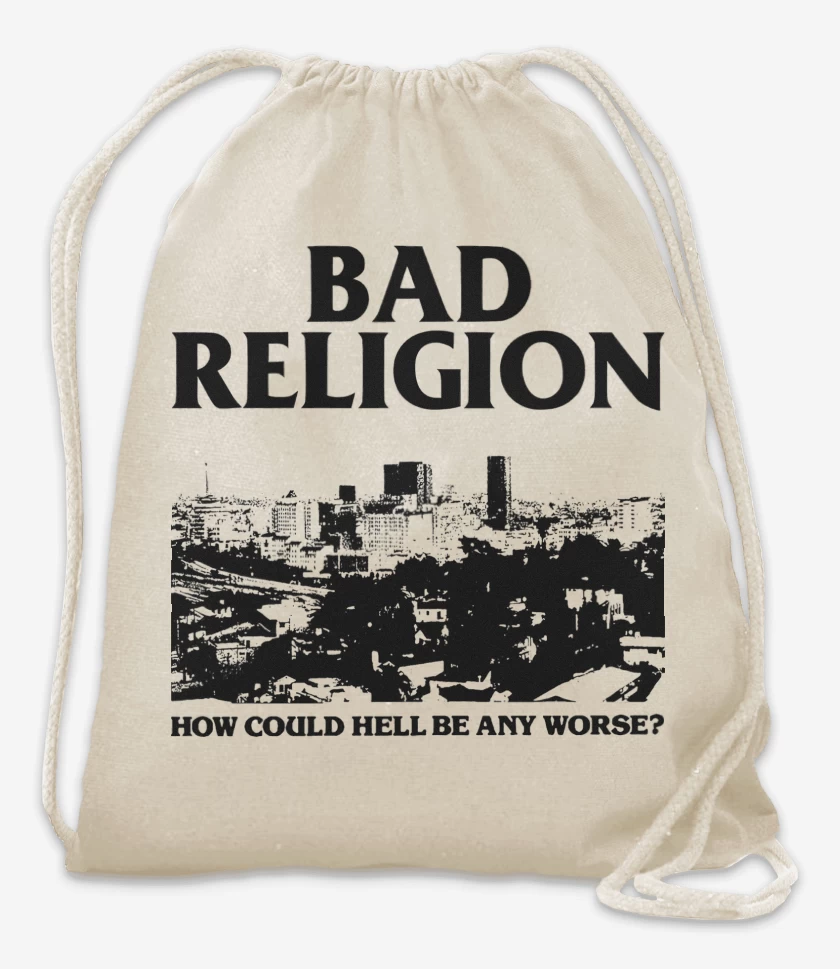 Mochila Blanco de Bad Religion How Could