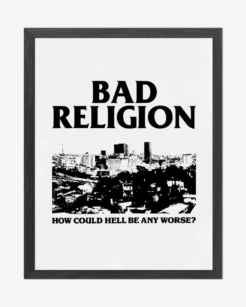 Cuadro decorativo Bad Religion How Could