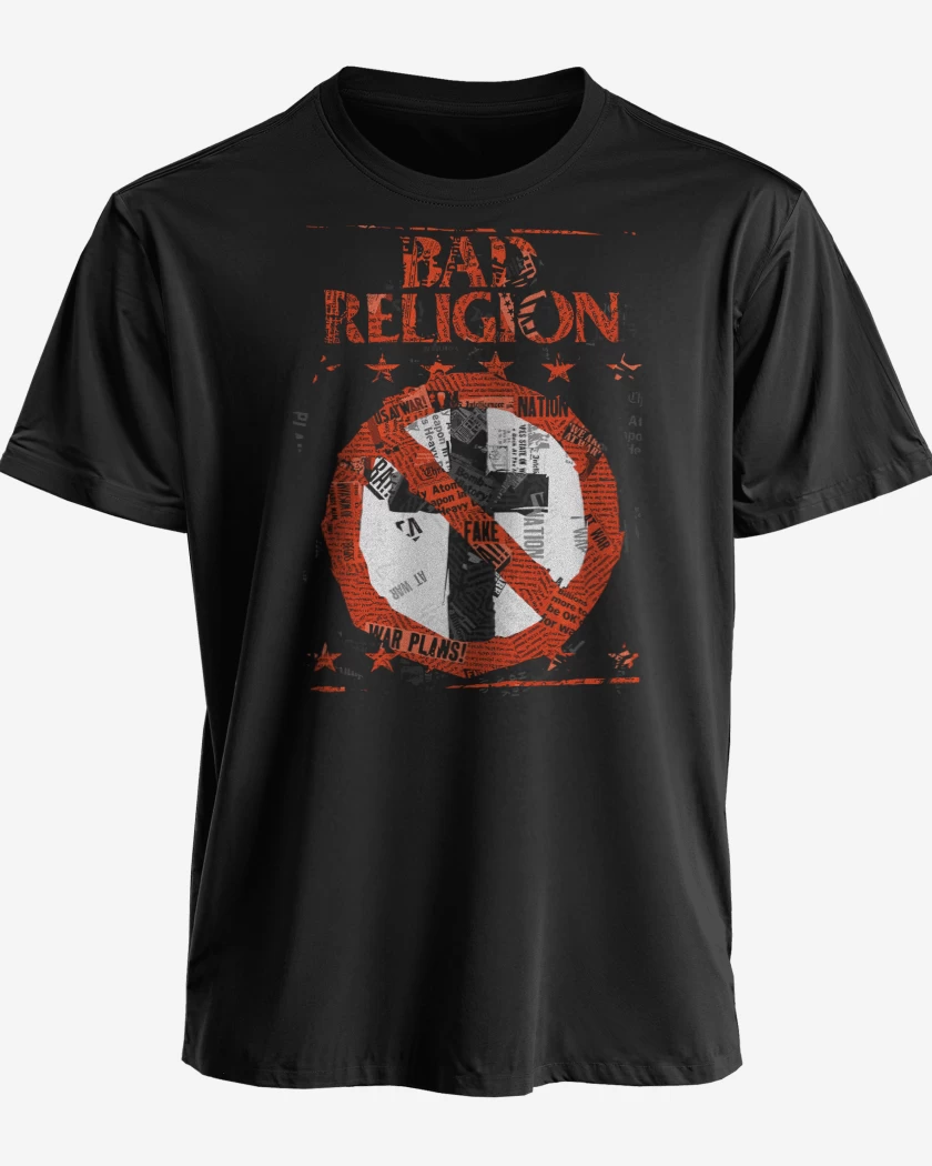 Polera Bad Religion Cruz