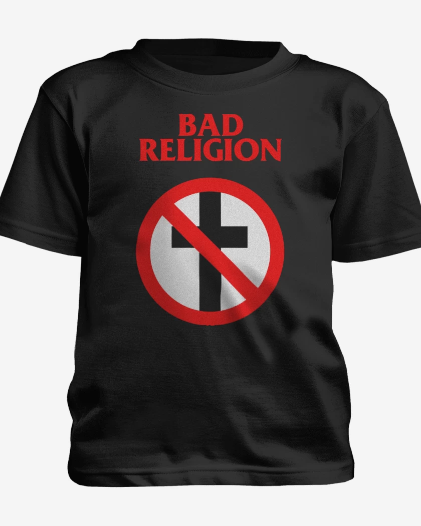 Polera de niño Negro de Bad Religion Logo