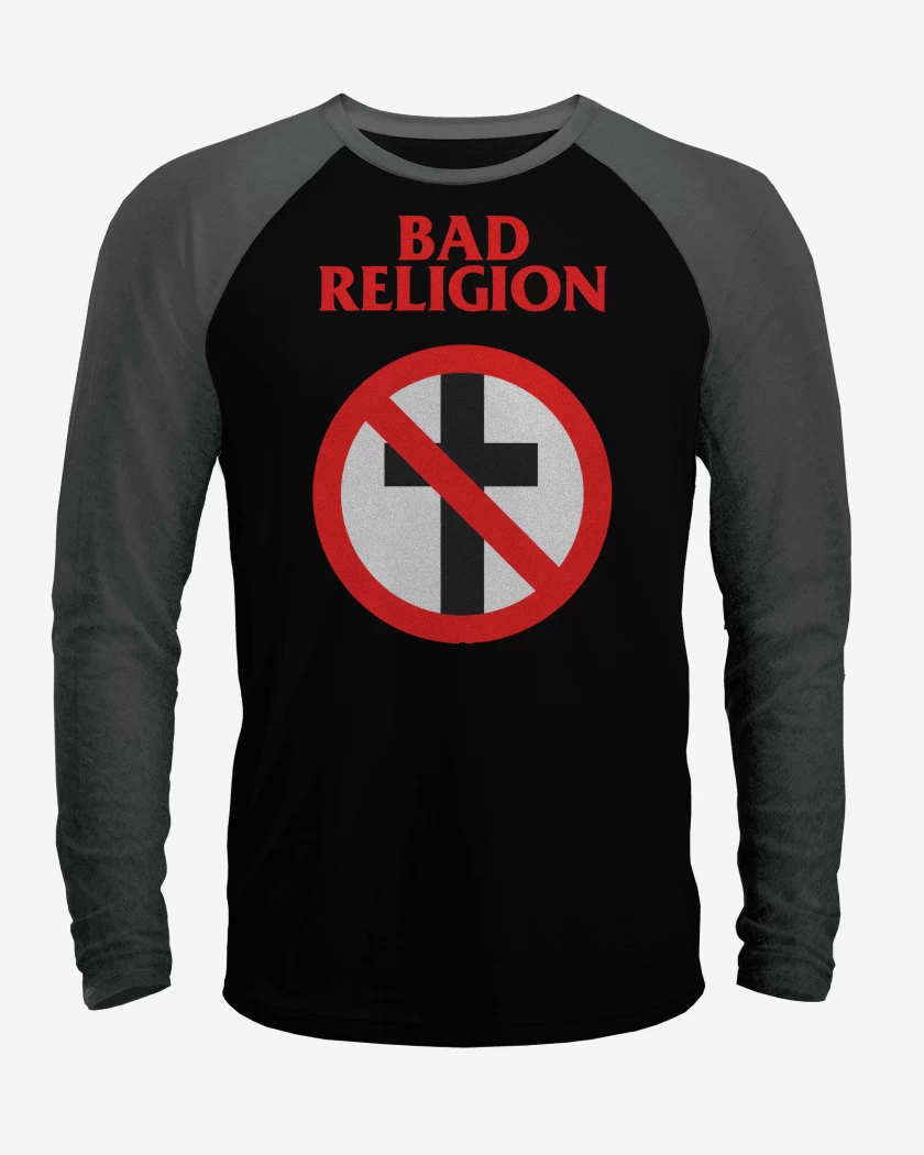 Polera Raglan Bad Religion Logo