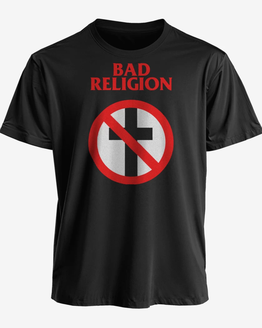 Polera premium Negro de Bad Religion Logo