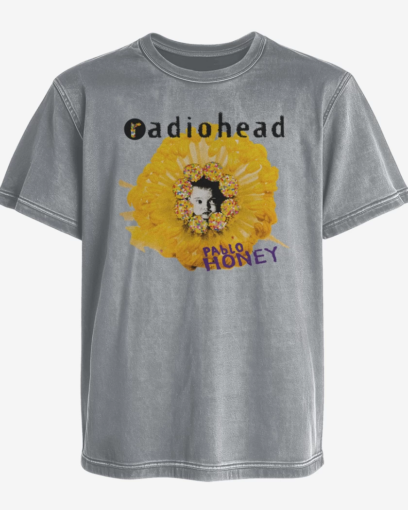 Polera desgastada Pablo Honey