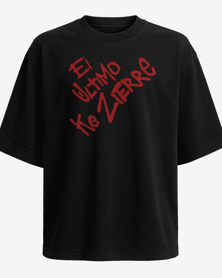 Polera Oversize El ultimo ke zierre