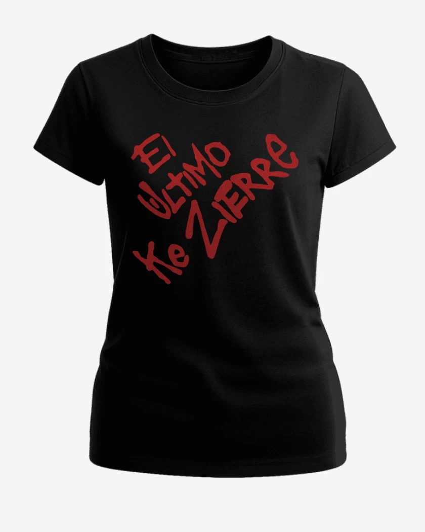 Polera de Mujer Negro de El ultimo ke zierre