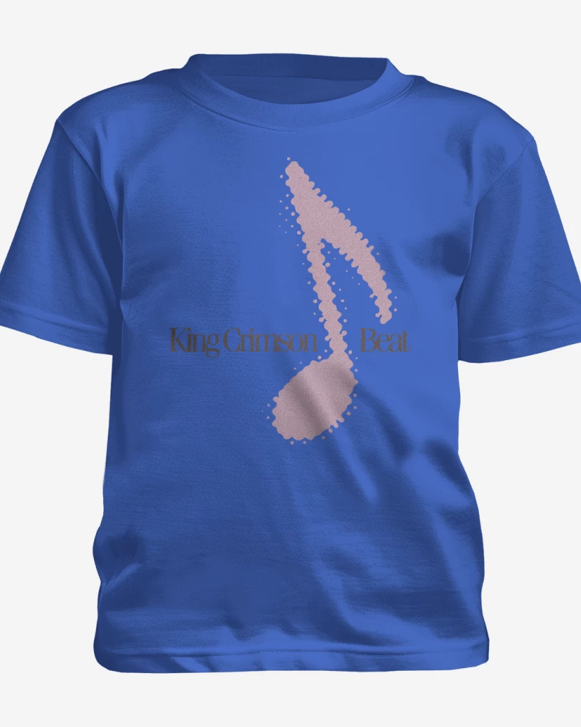 Polera de niño Azul Rey de King Crimson Beat