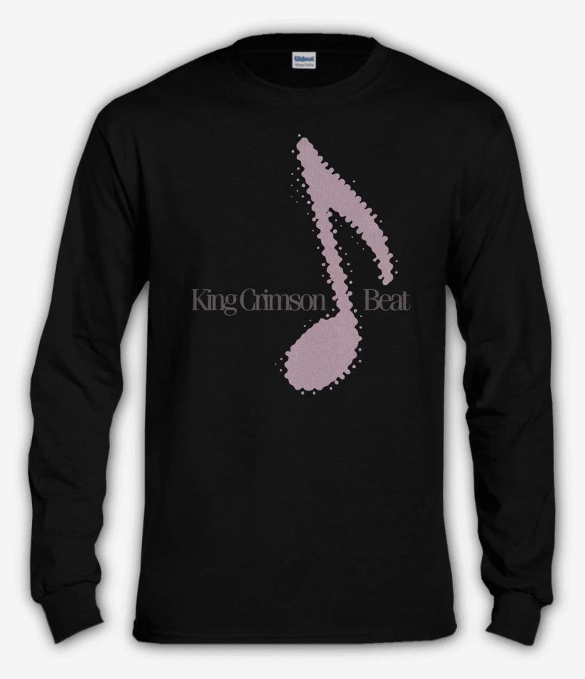 Polera manga larga Negro de King Crimson Beat