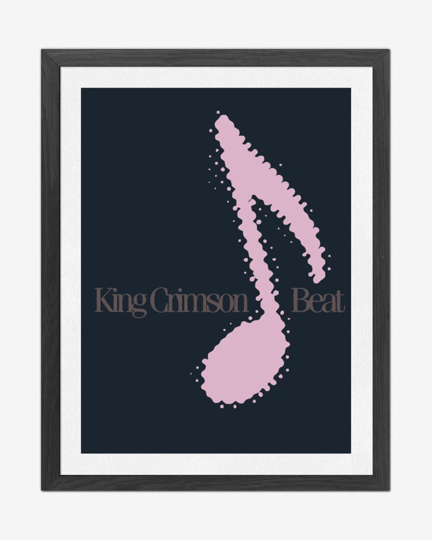 Cuadro decorativo King Crimson Beat