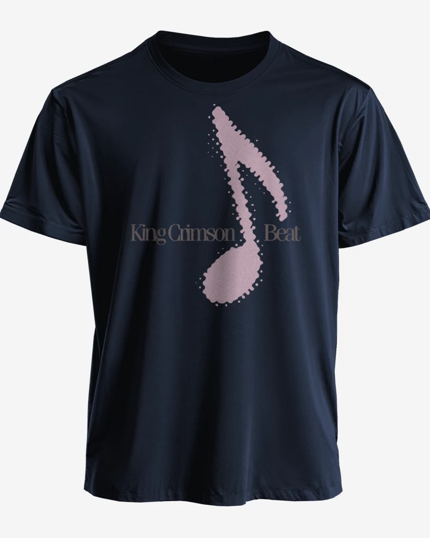 Polera premium Azul Marino de King Crimson Beat