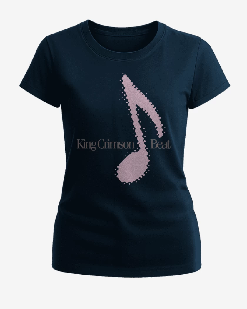 Polera de Mujer Azul Marino de King Crimson Beat