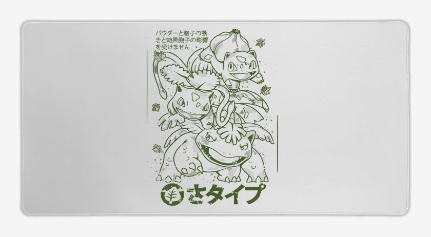Mouse pad Gamer Blanco de Team Planta