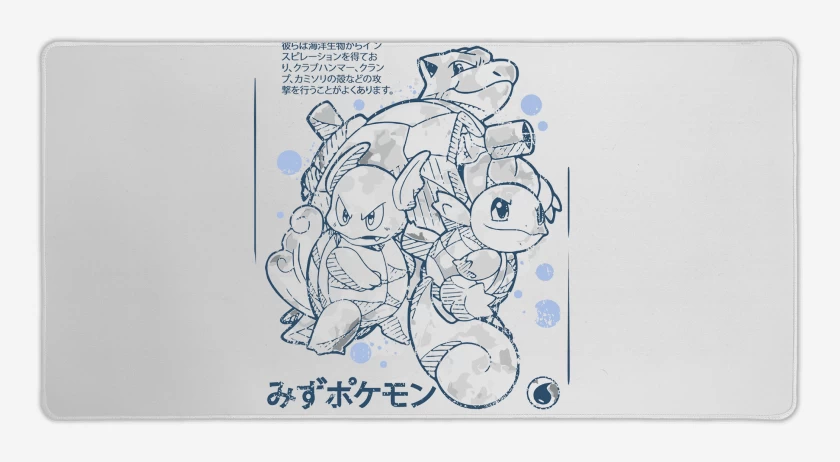 Mouse pad Gamer Blanco de Team Agua