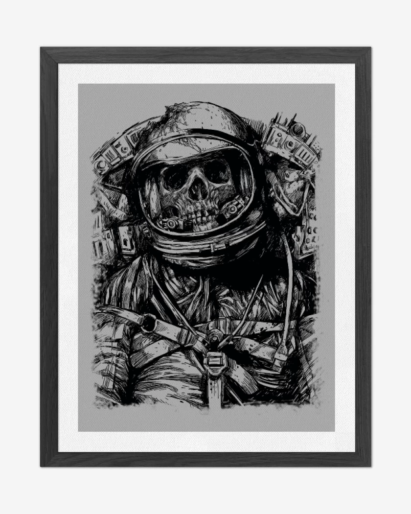 Cuadro decorativo Gris Melange de Espacio 3