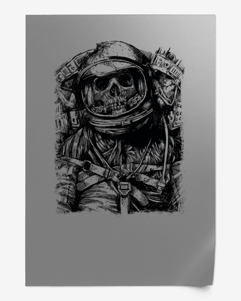 Print Gris Melange de Espacio 3