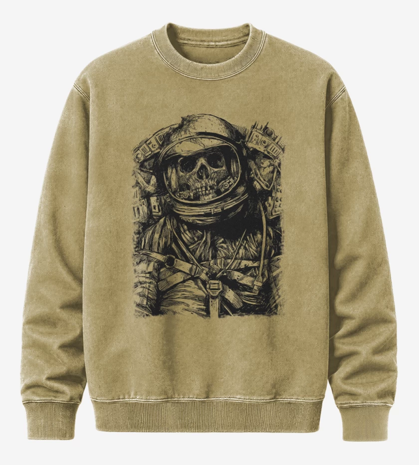 Poleron Polo Acid Wash Beige de Espacio 3