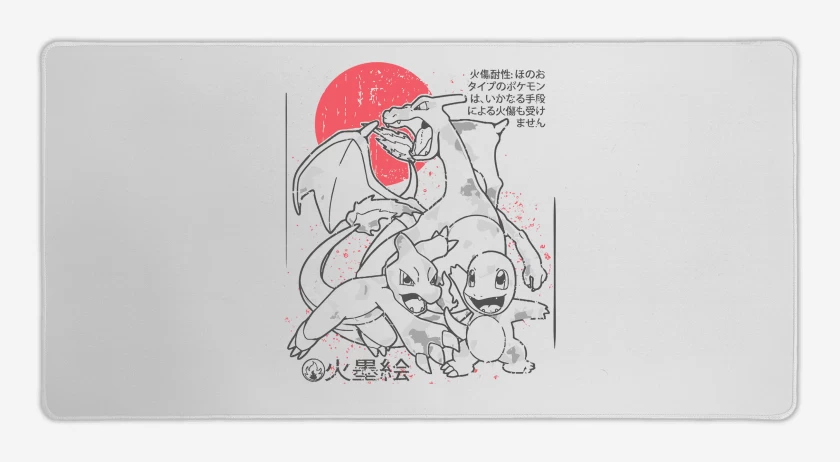 Mouse pad Gamer Blanco de Team Fuego