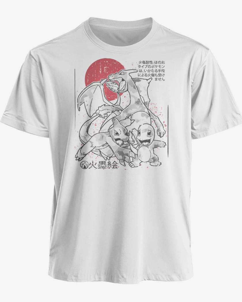 Polera premium Blanco de Team Fuego