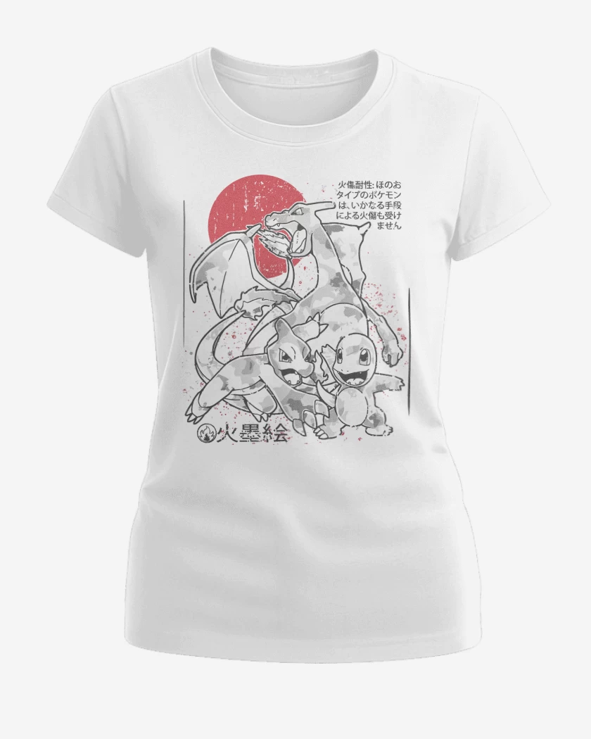 Polera de Mujer Blanco de Team Fuego