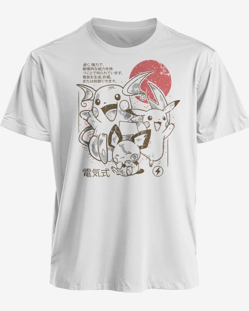 Polera premium Blanco de Team Electricidad 