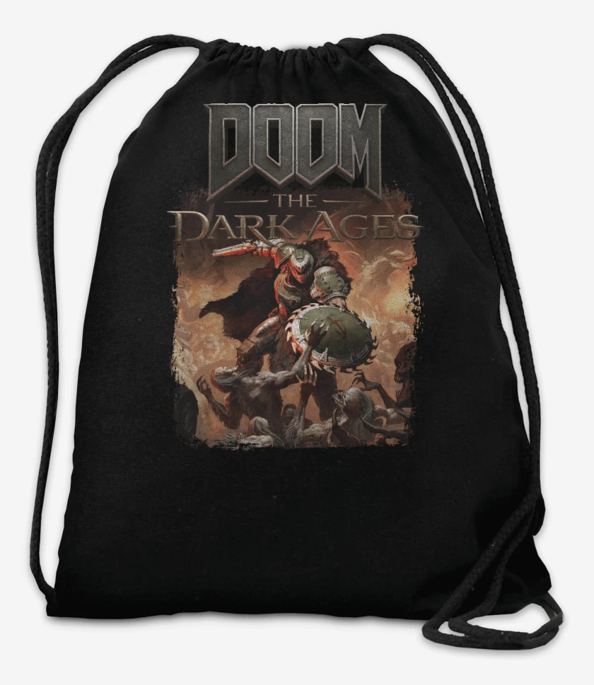 Mochila Negro de Doom Dark Ages