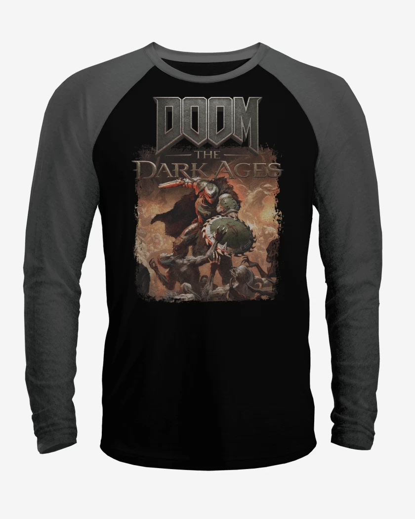 Polera Raglan Doom Dark Ages