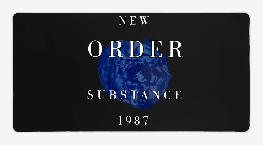 Mouse pad Gamer Negro de Substance 1987 2
