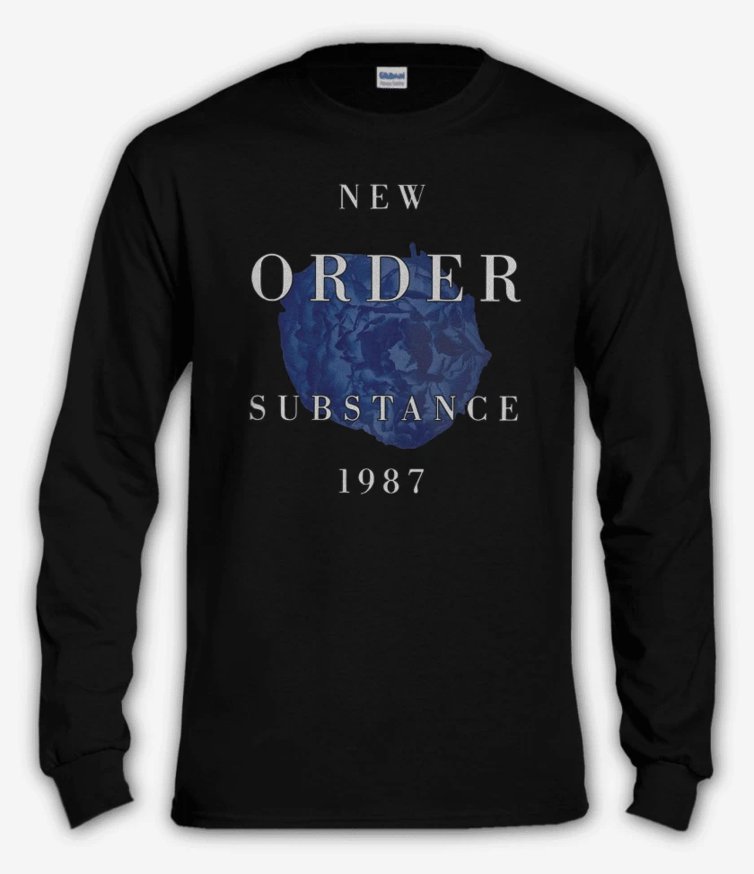 Polera manga larga Negro de Substance 1987 2