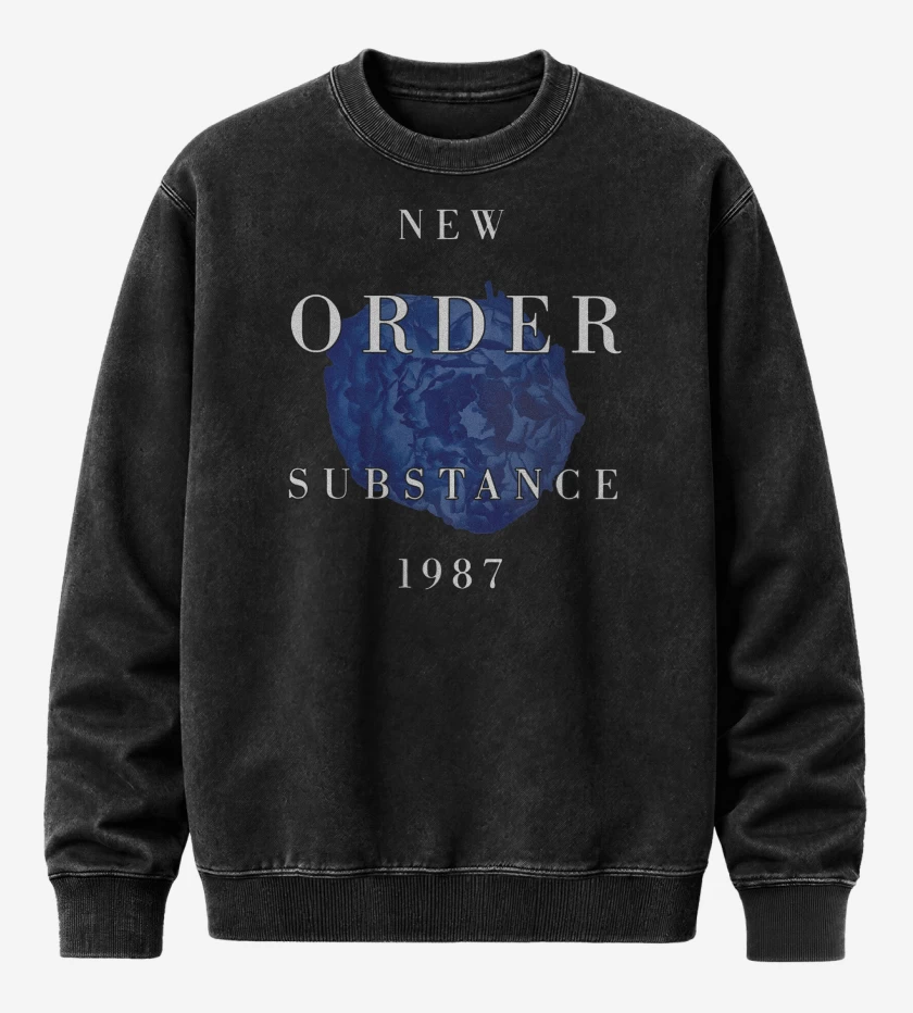 Poleron Polo Acid Wash Negro de Substance 1987 2