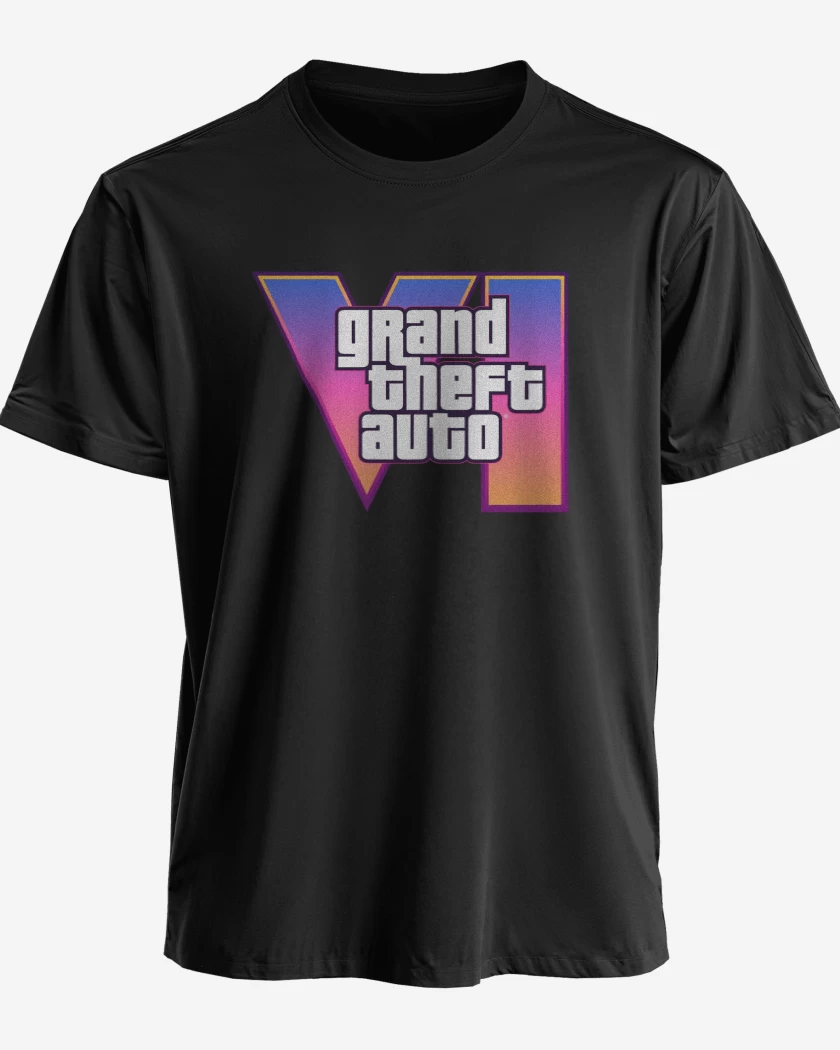 Polera premium Negro de GTA VI