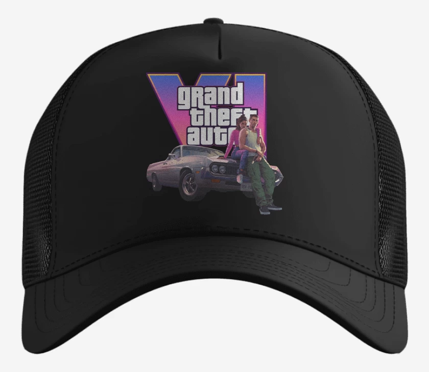 Gorro Negro de GTA VI Jason & Lucia