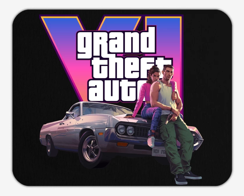 Mousepad GTA VI Jason & Lucia