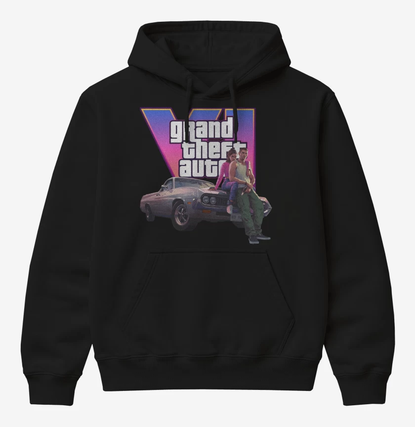 Poleron Canguro básico GTA VI Jason & Lucia