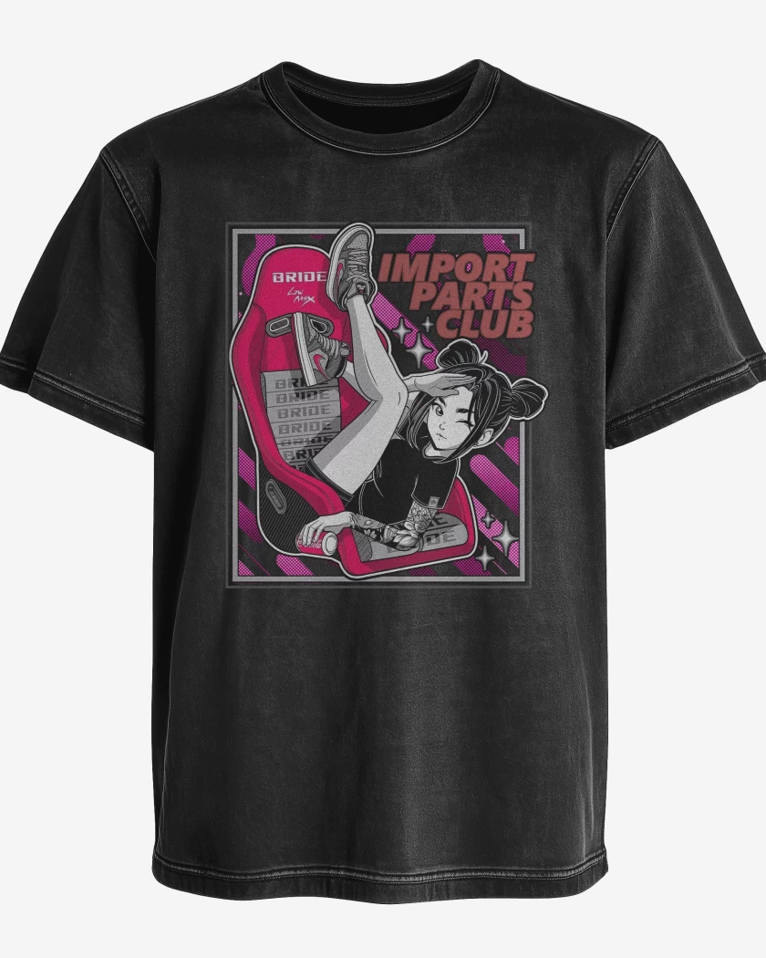 Polera desgastada Auto Parts
