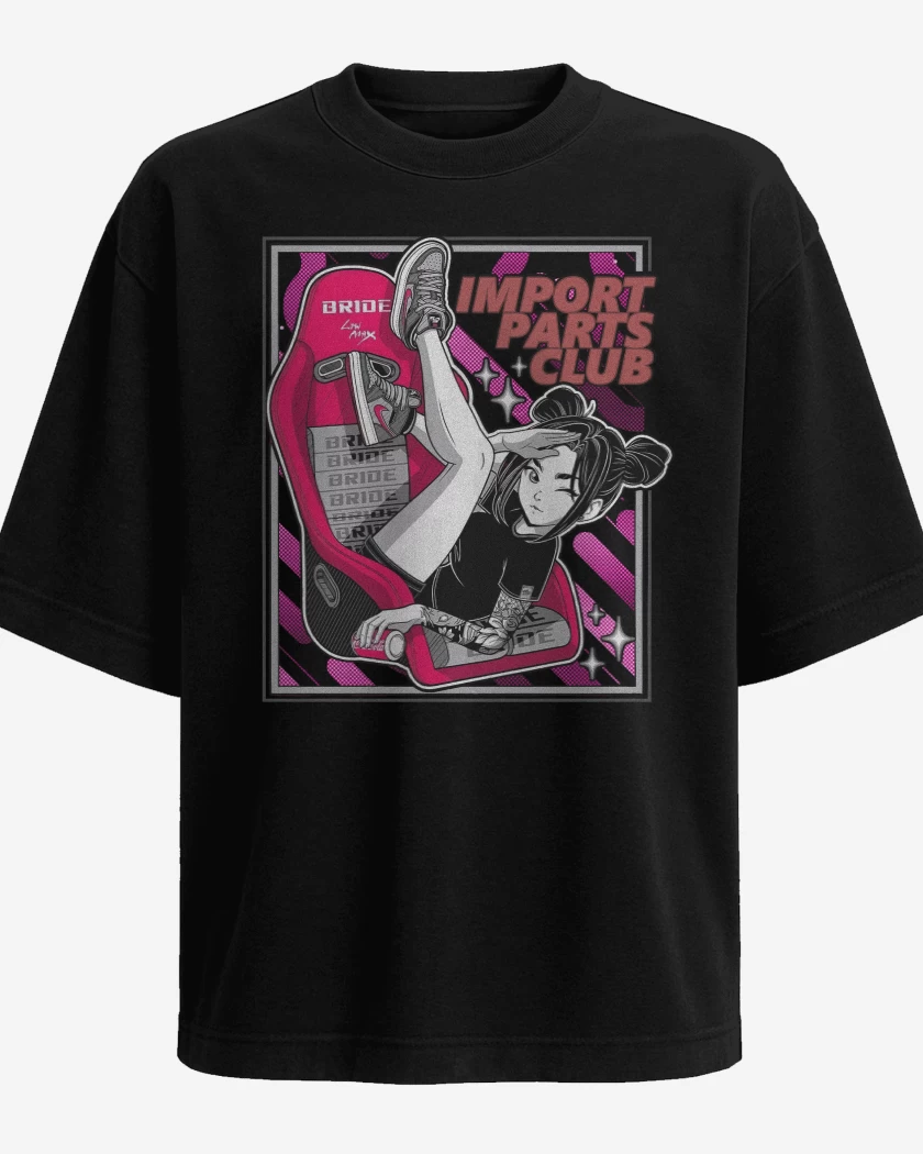Polera Oversize Auto Parts