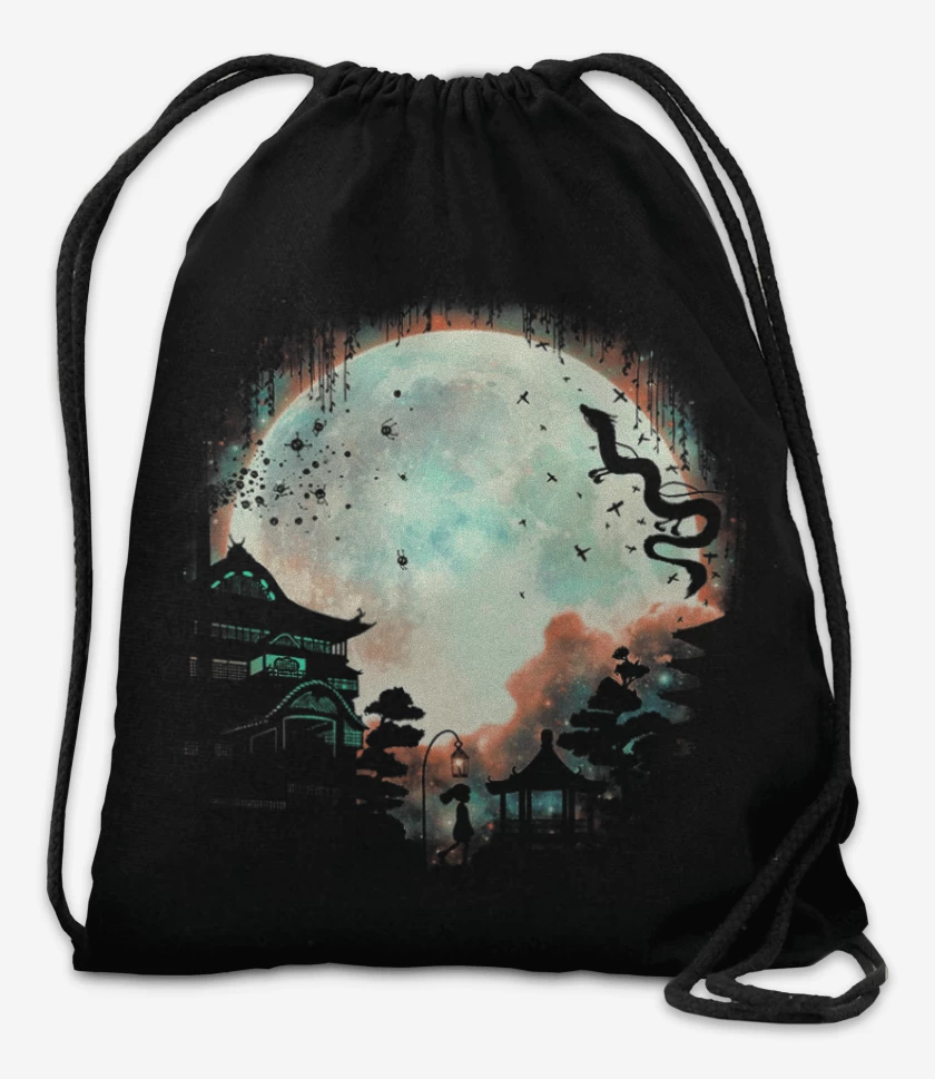 Mochila Negro de Shihiro full color