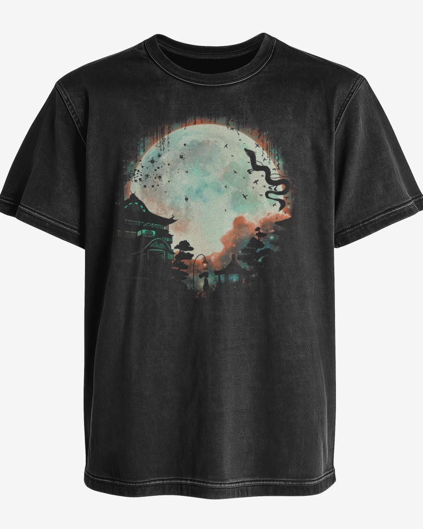 Polera desgastada Shihiro full color