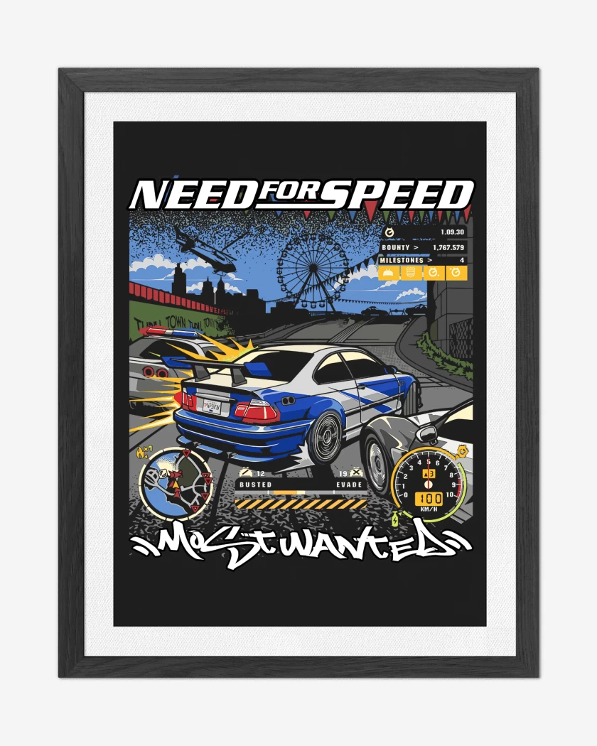 Cuadro decorativo Most Wanted