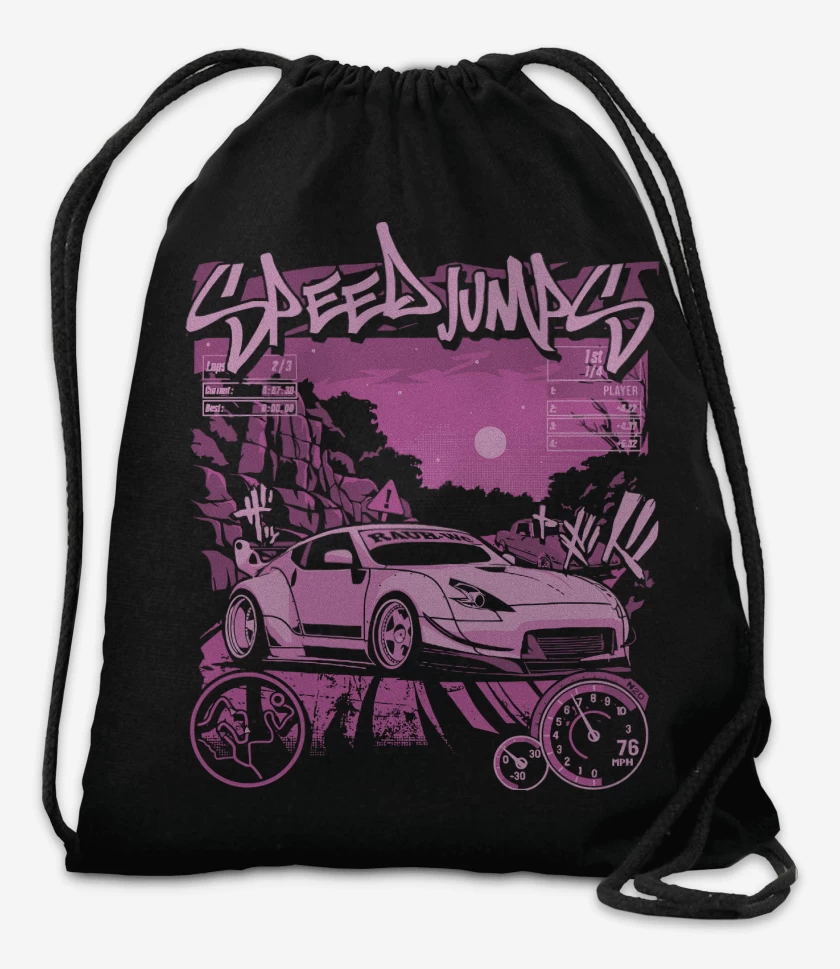 Mochila Negro de Speed Porsche