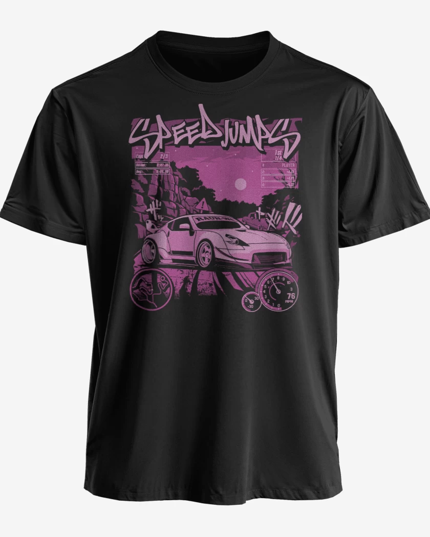 Polera premium Negro de Speed Porsche