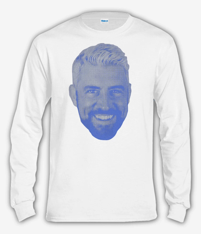 Polera manga larga Blanco de I Believe in Joe Hendry