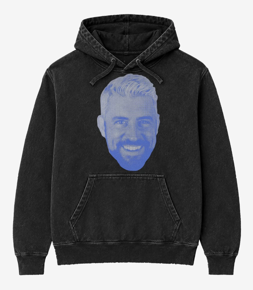 Poleron Canguro Acid Wash Negro de I Believe in Joe Hendry