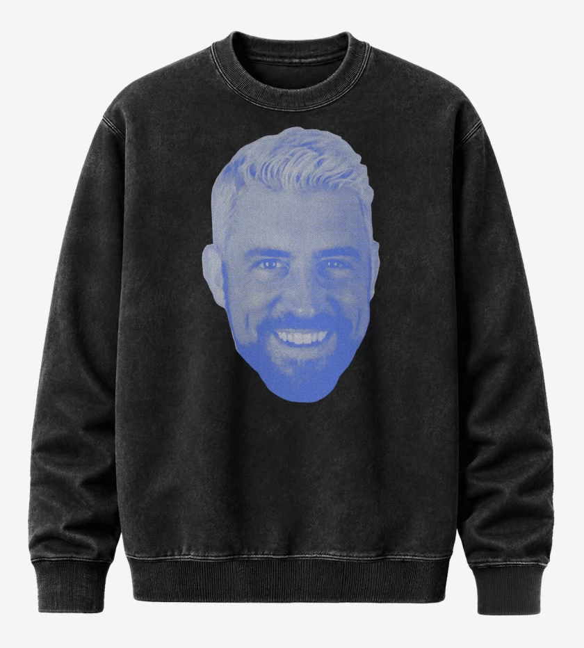 Poleron Polo Acid Wash Negro de I Believe in Joe Hendry