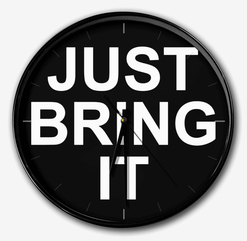 Reloj Negro de The Rock Just Bring It
