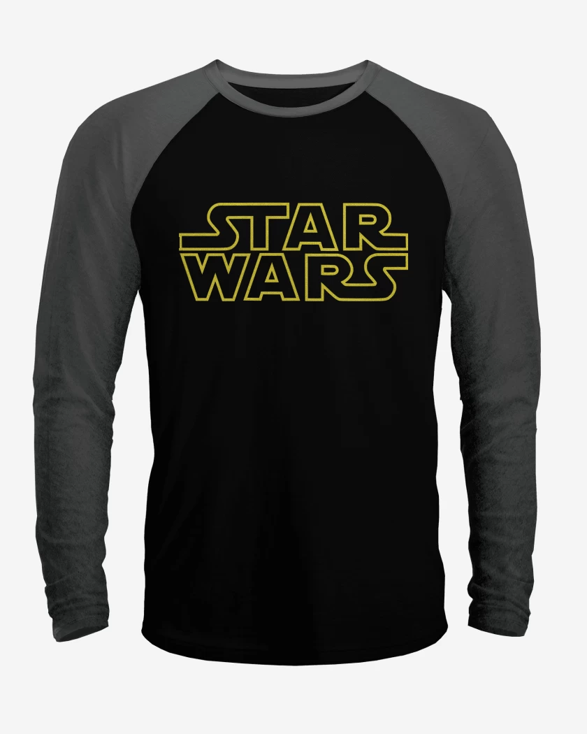 Polera Raglan Star Wars Logo