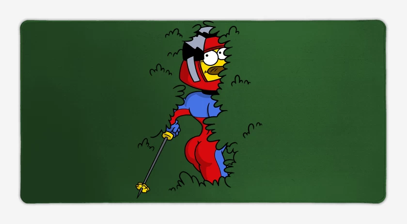 Mouse pad Gamer Estupido y Sensual Flanders