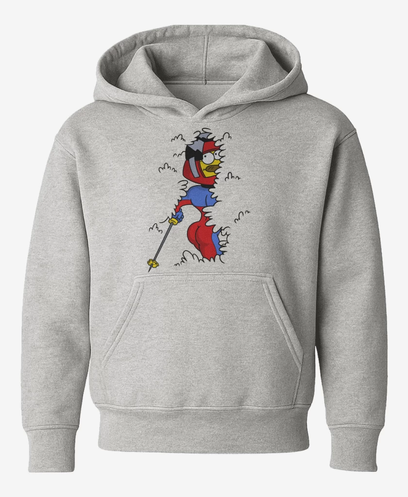 Poleron de niño Gris Melange de Estupido y Sensual Flanders